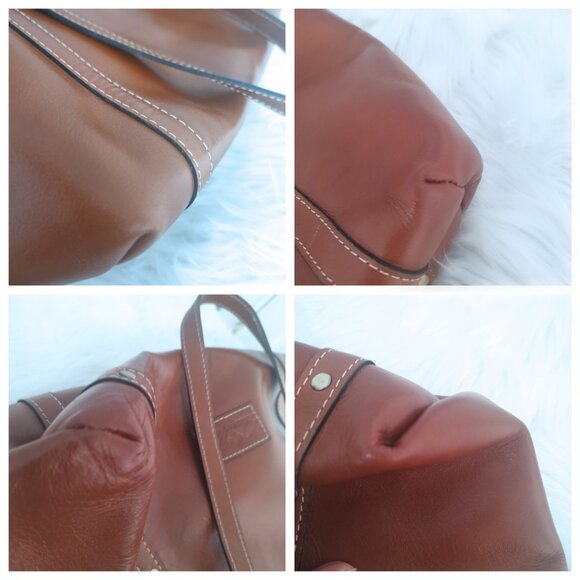 Patricia Nash studded leather large tote EUC - Picture 6 of 7